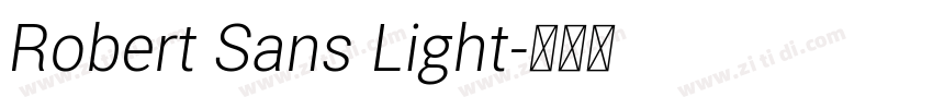 Robert Sans Light字体转换 Robert Sans Light字体转换